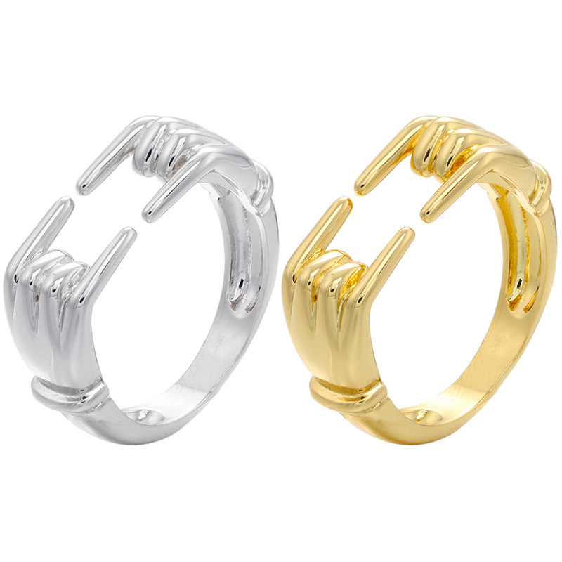 Title 4, Smooth Finger Shaped Ring Hug Jewelry Comfortab...