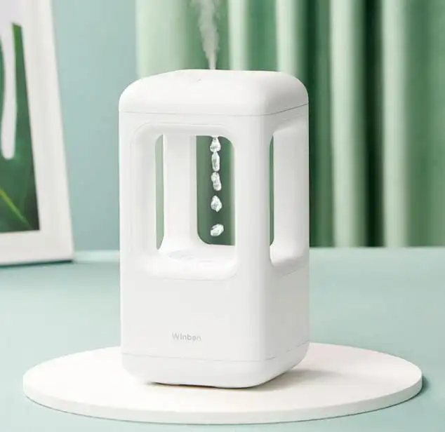 Air Humidifier Home Quiet Bedroom Anti-Gravity Water Drop Humidifier Atmosphere