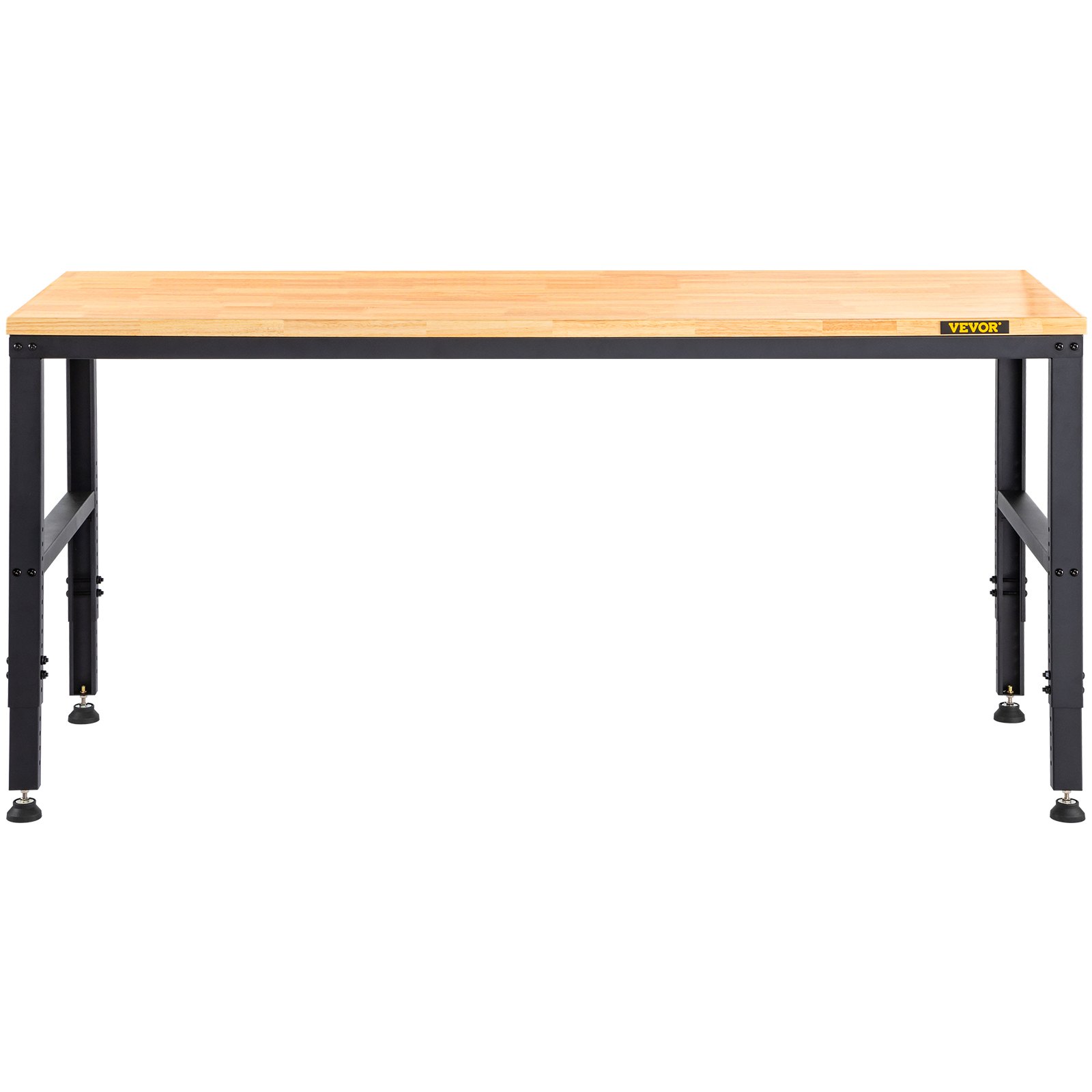Workbench Adjustable Height, 2000 LBS Load Capacity, With Power Outlets & Hardwood Top & Metal Frame &… image 6