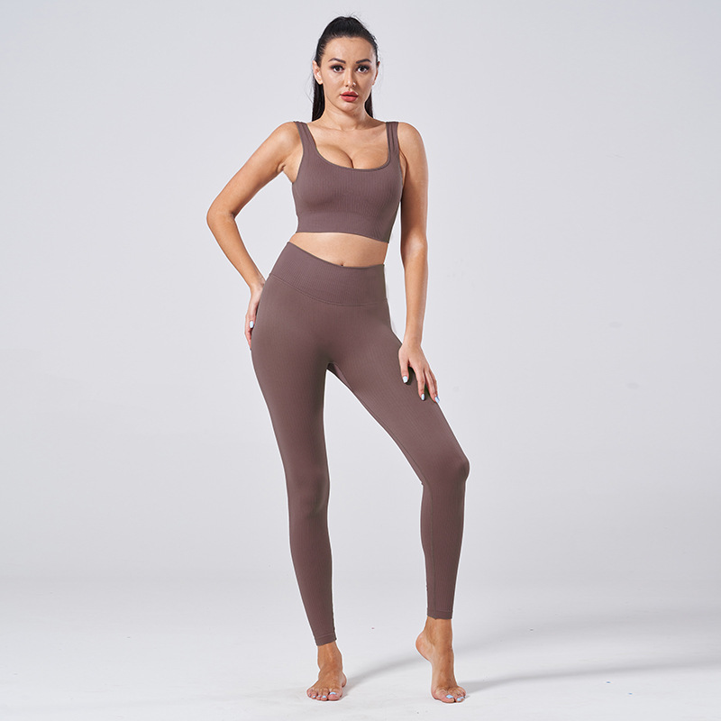 Women's Yoga Quick Drying Sports Bra Set