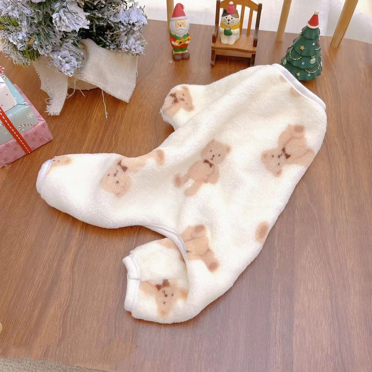 Dogs Cats Double-sided Plush Pet Clothing Warm — foto 3