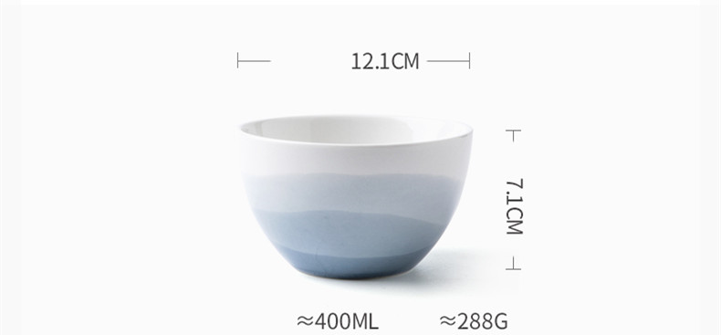 Title 1, 4.5 Inch Creative European Ceramic Bowl Set