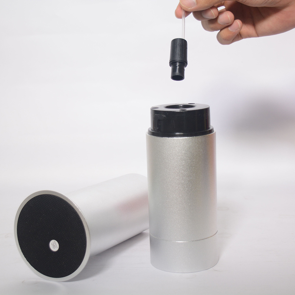 Black Aluminum Aroma Diffuser  Remote Control Automatic Scent Diffuser