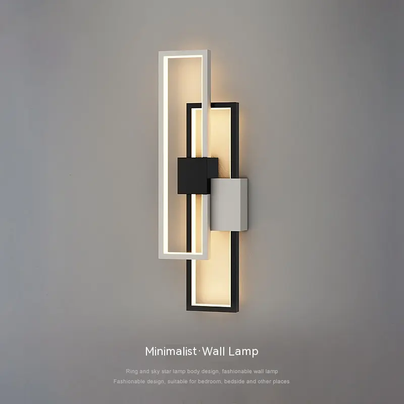 Bedroom Bedside Nordic Minimalism Wall Lamp Modern