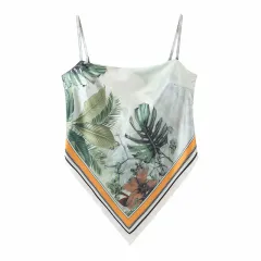 Shirt CAMIS Vest Spaghetti Strap Fashion Top Retro Sexy - 2 Style - View 1