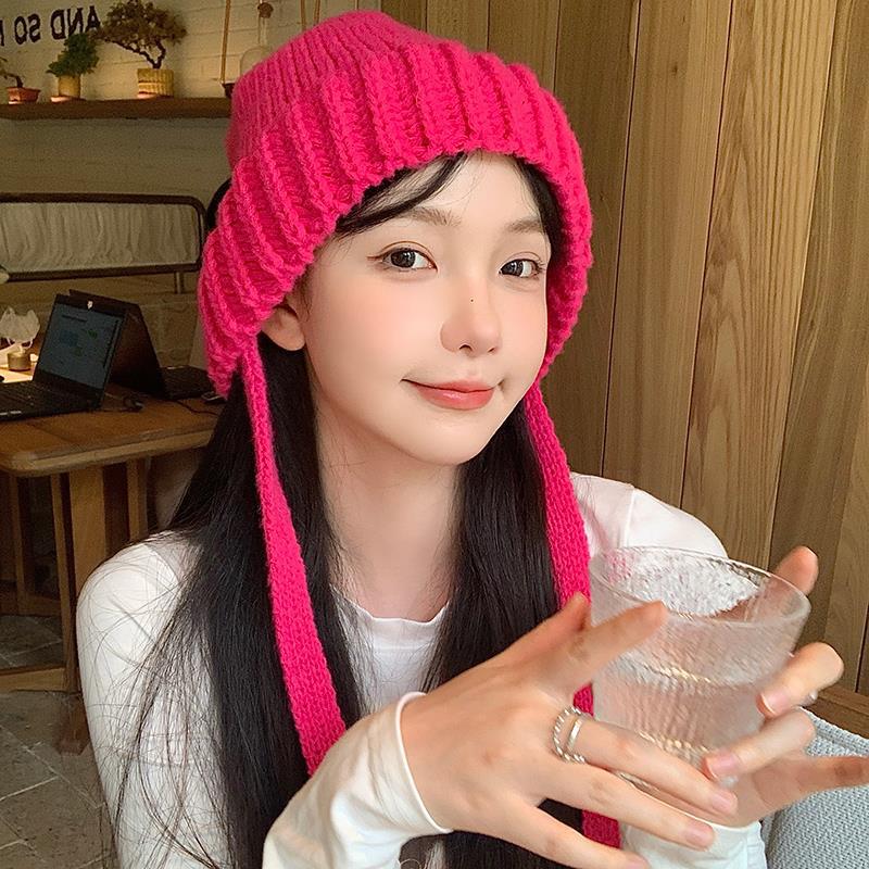 Women's Fashion Korean Style Trendy Warm Knitted Hat