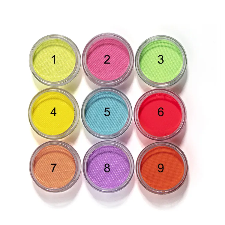 Compatible with Apple, Makeup Christmas Face Grimace Pigment Floria Eyeliner Fluorescence - Green