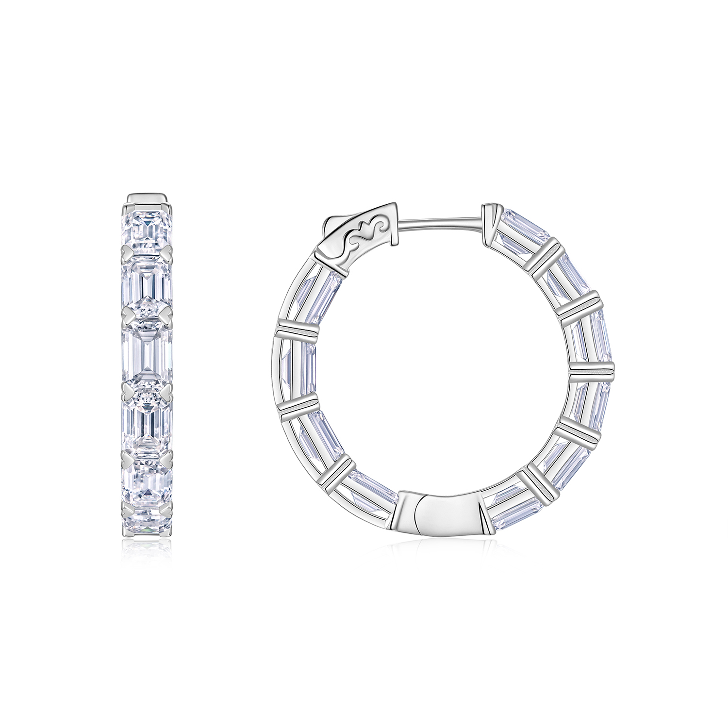 luksuslik minimalistlik ehtekõrvarõngakomplekt