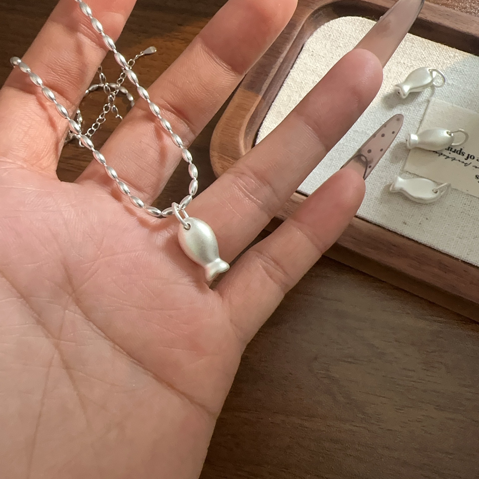 S999 Sterling Silver Minimalist Necklace, Dainty Collarbone Chain, Light Luxury Versatile Neck Jewelry For Women