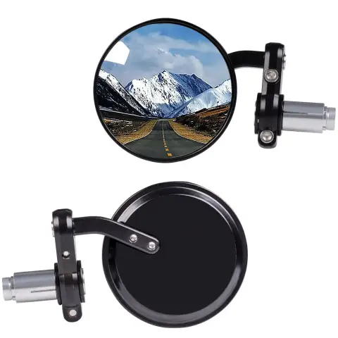 Motorcycle Modified Handlebar Rearview Mirror 22mm Universal Accessories