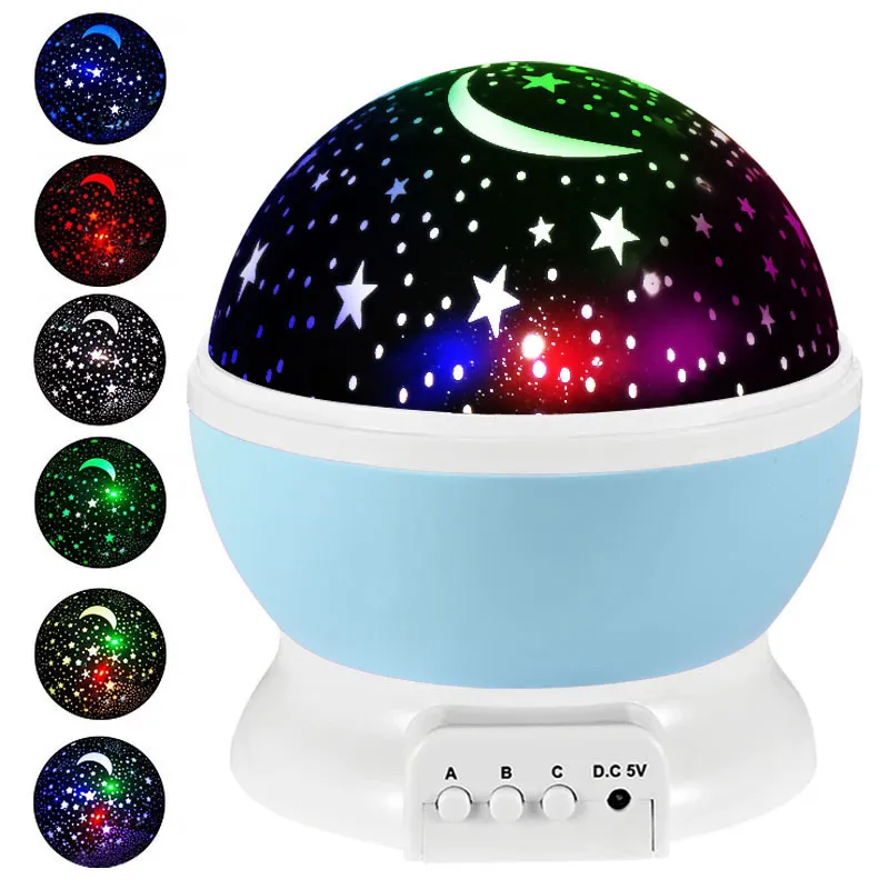 Star Light Projector Dream Rotating Romantic Starry Ball Atmosphere Led Children Night Light Christmas – image 7