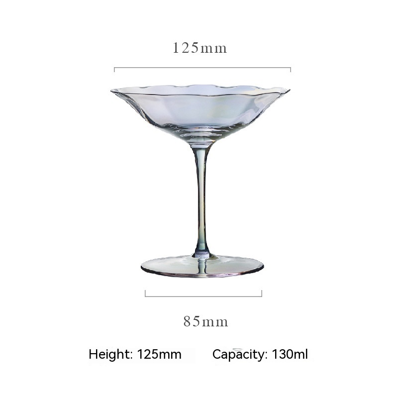 Colorful Style Cocktail Glass