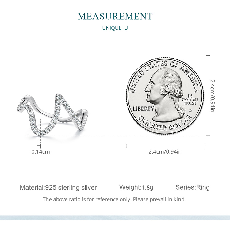 Title 3, Zircon Wave Ring Light Luxo e Indiferente