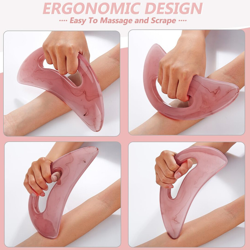 Large Body Sculpting Drainage Lymphatic-Massager Scraping Gua Sha Home Massage W