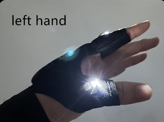 Black left hand