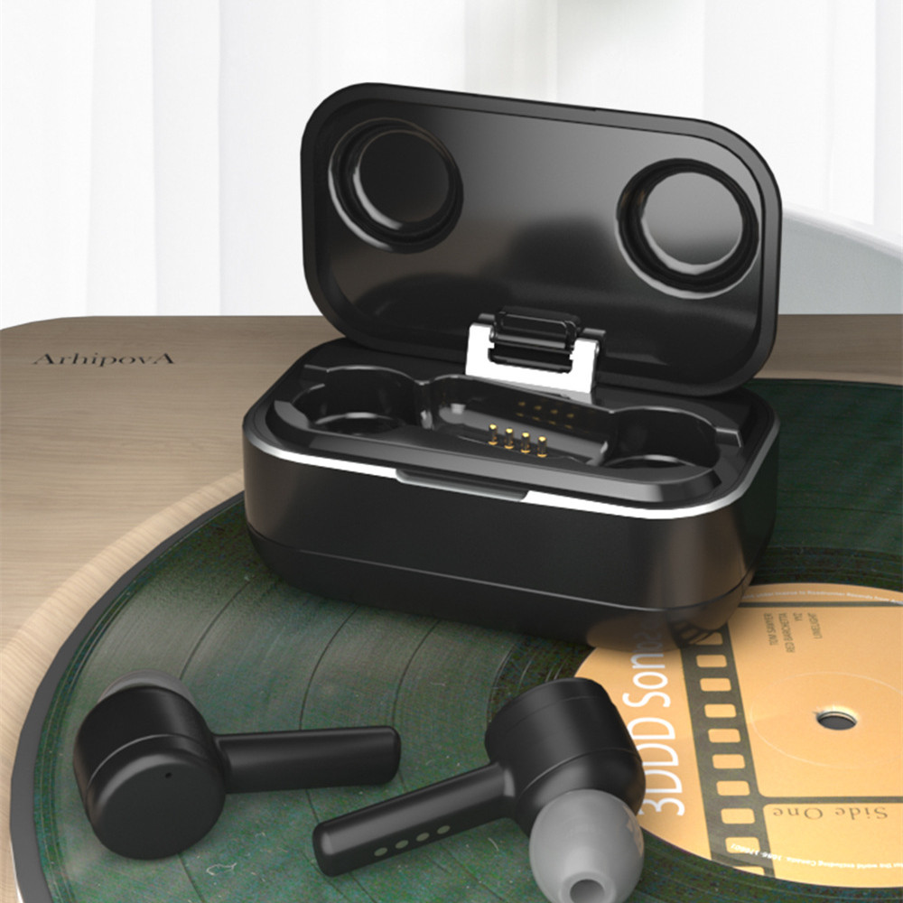 Smart Noise-reduction Bluetooth Headset Invisible Ear Back