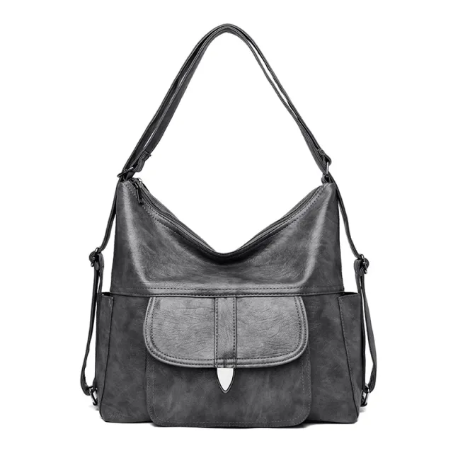 Crossbody Europe And America Ladies Shoulder Tote Bags Grey - Shop at LoveMi