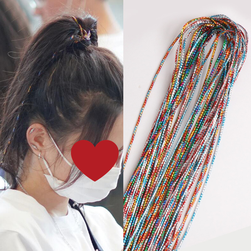 12Colorful Fine Gold Wires