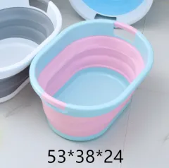 Portable Japanese-style Pet Cat And Dog Bath Tub - Pink - View 1