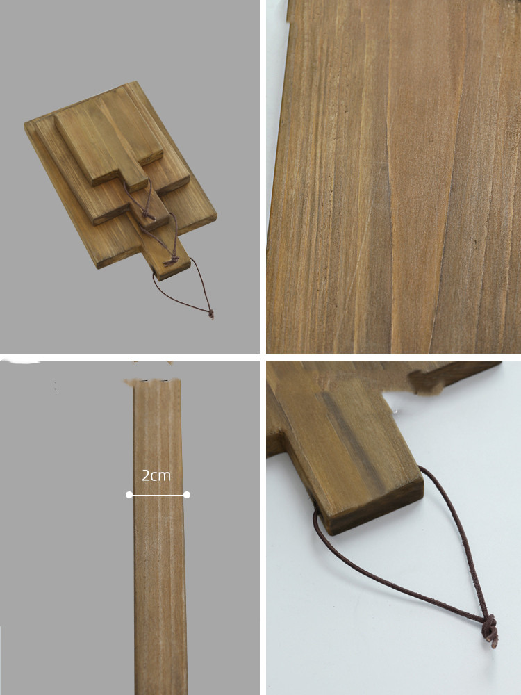 Title 2, Japanese Style Wooden Cutting Board With Lanyard