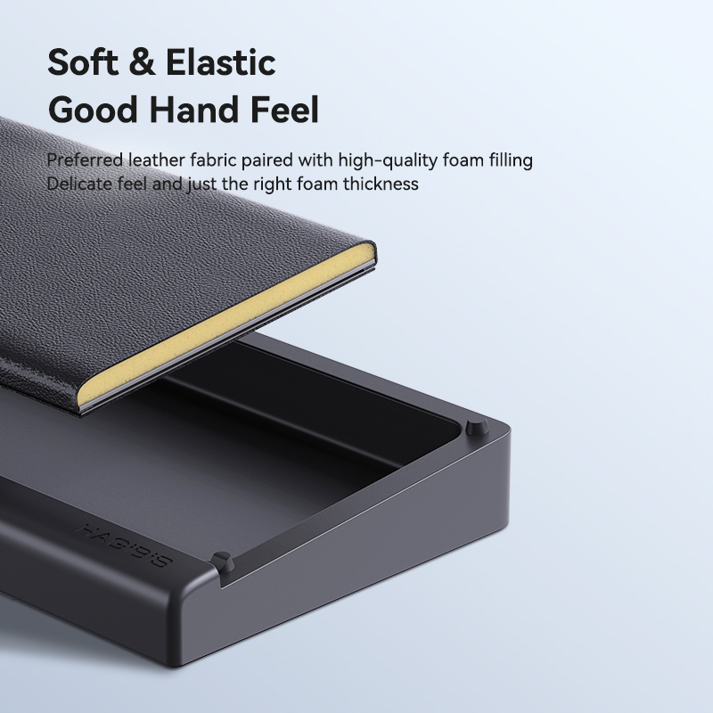 Tastatur støtte mus Wrist Pad skrivebord Storage Box - Miniatyr 5