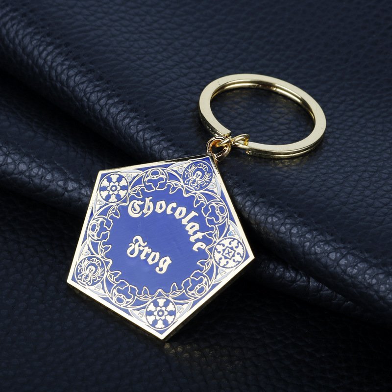 Chocolate Frog Hangtag Keychain Of Magic Academy