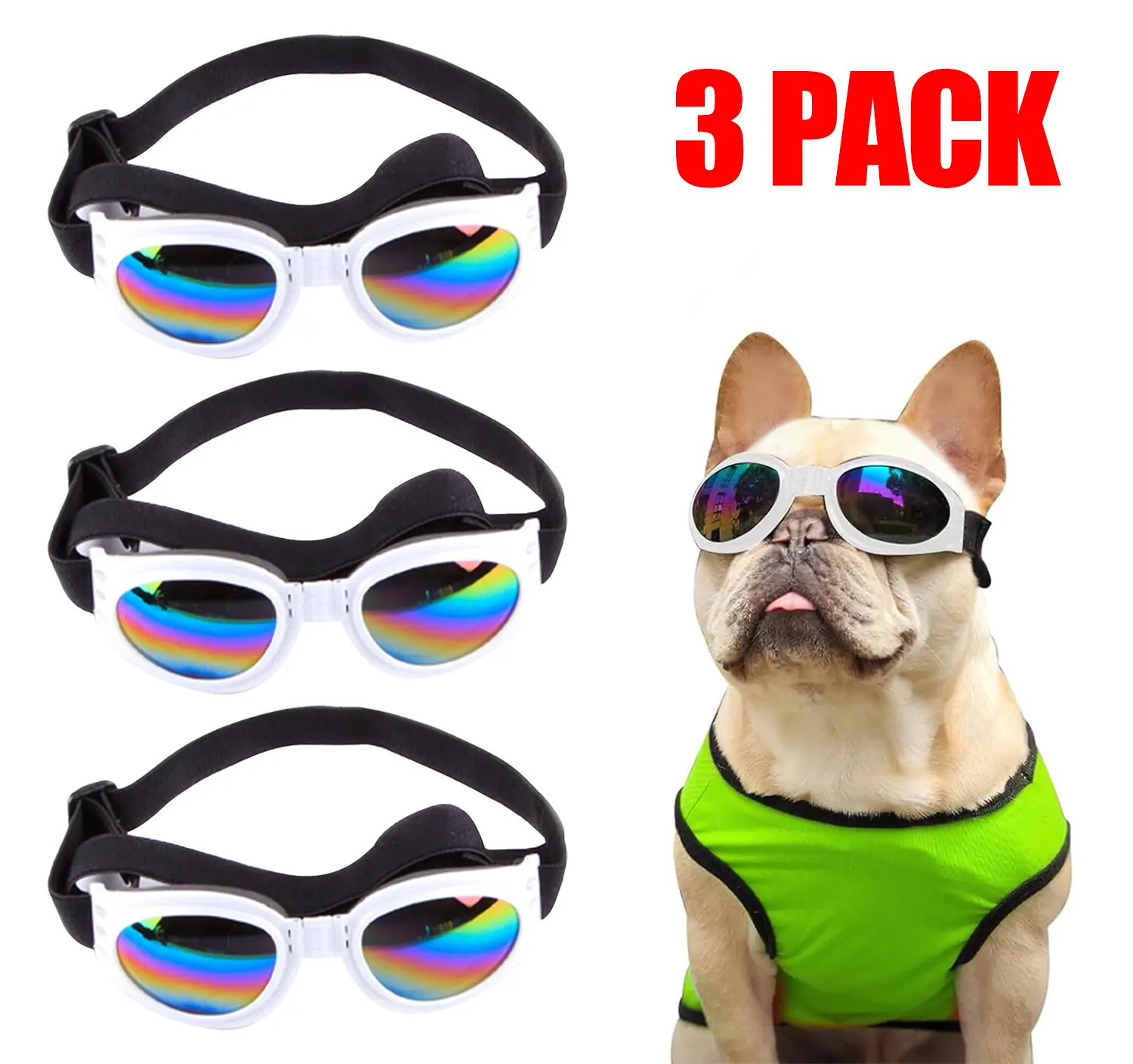 Pet Sunglasses Dog Cat Windproof Glasses