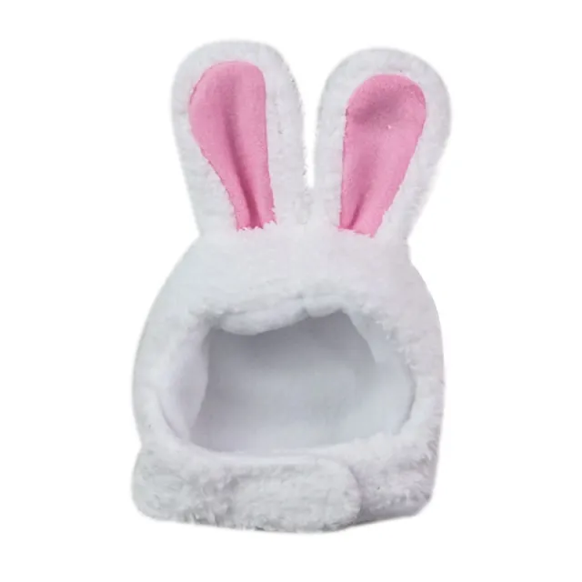 Cat Bunny Hat Pet Dog Small Medium Sized Dog White - Shop at LoveMi