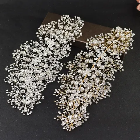 Wedding Rhinestone Handmade Hair Accessories Dress
