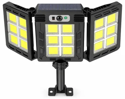Solar Powered Rechargeable Motion Sensor COB LED Work Light 3000mAh For Auto W786 6 2