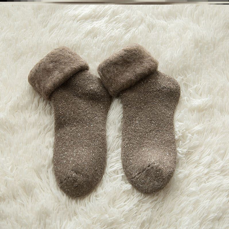 Title 6, Middle-aged And Elderly Cashmere Snow Socks Men...