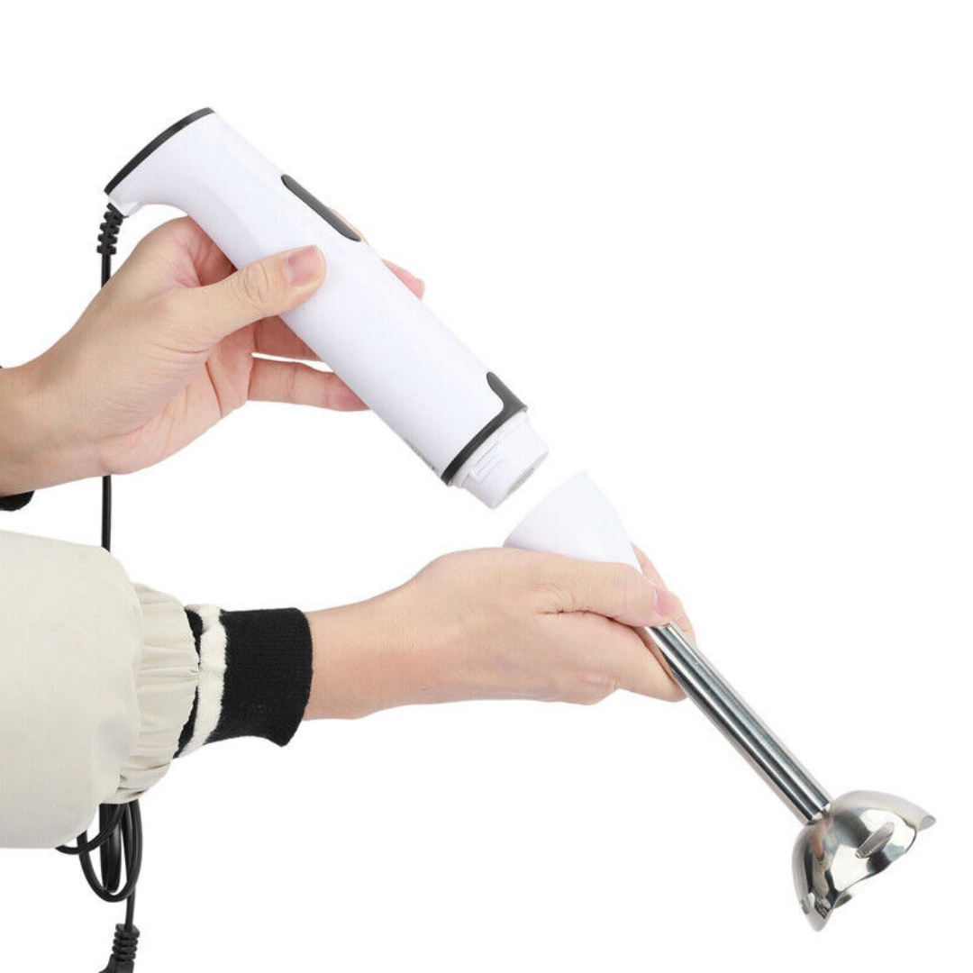 400W Hand Blender Electric Stick Blender Curry Puree Food Mixer Liquidiser NEW