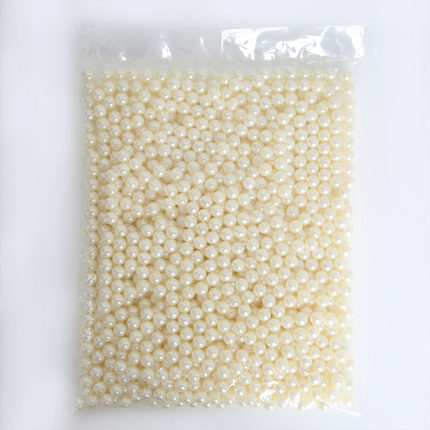 Acrylic makeup brush holder 500G White Pearls - Shop at LoveMi