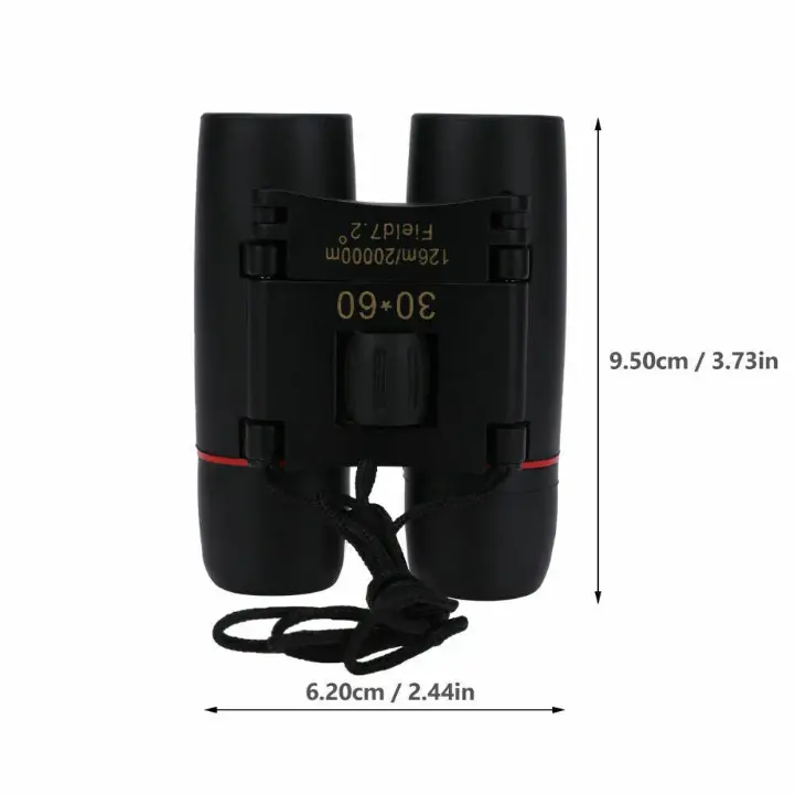 Binoculars 30x60 Zoom Outdoor Travel Compact Folding