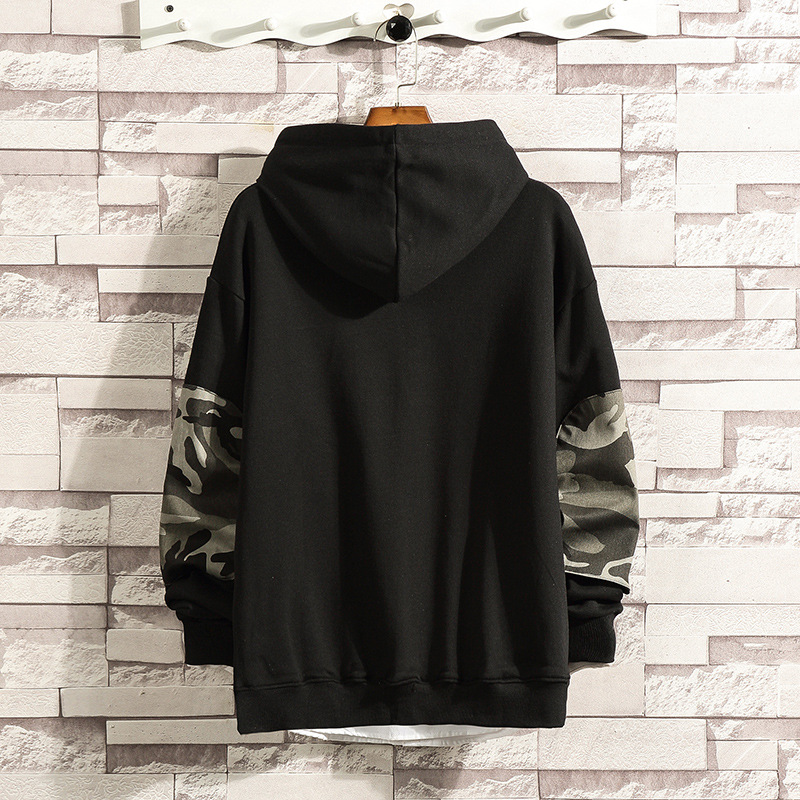 Title 4, Herren-Freizeitjacke mit Camouflage-Kapuzenpull...