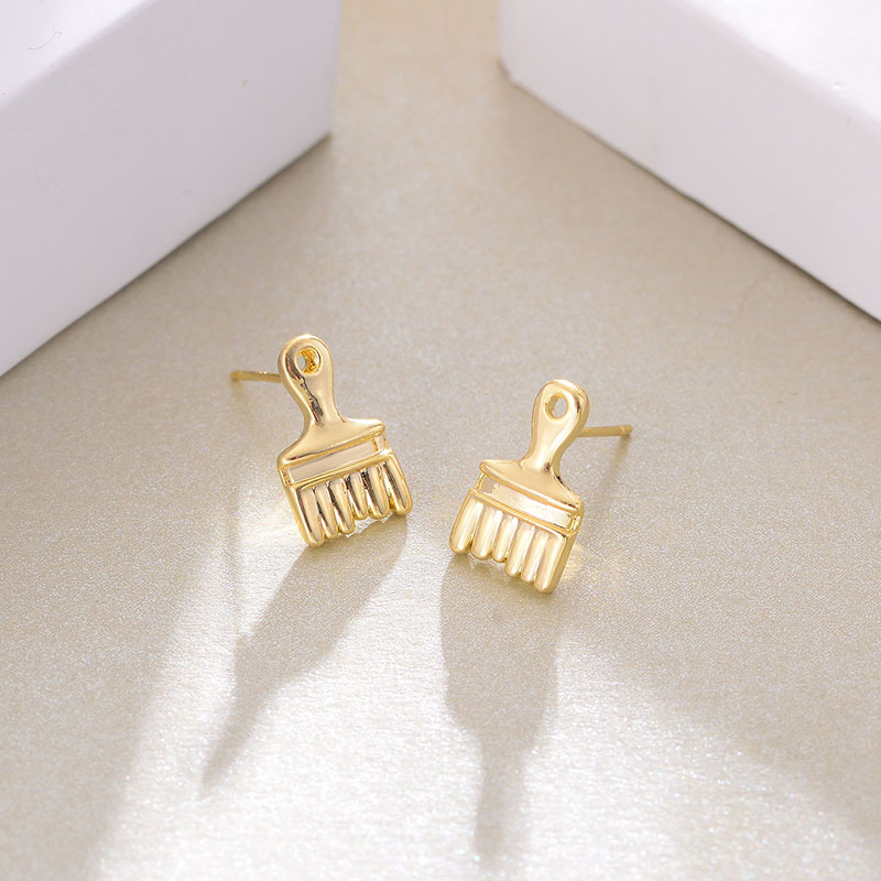 Asymmetric Fashion Simple Metal Earrings