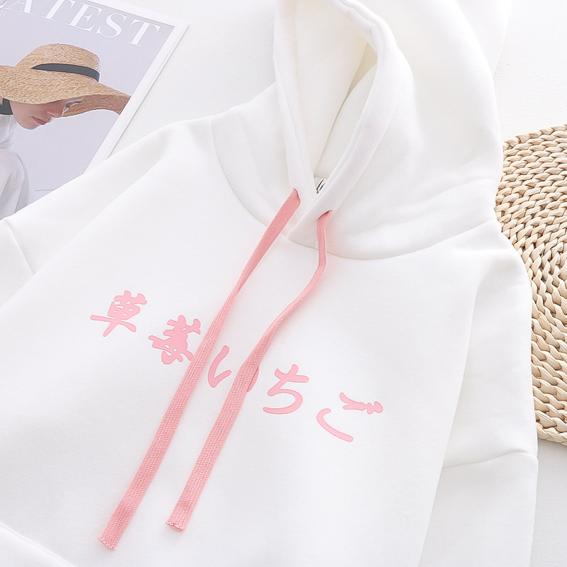 Fleece Thickened Hooded Pullover Sweater