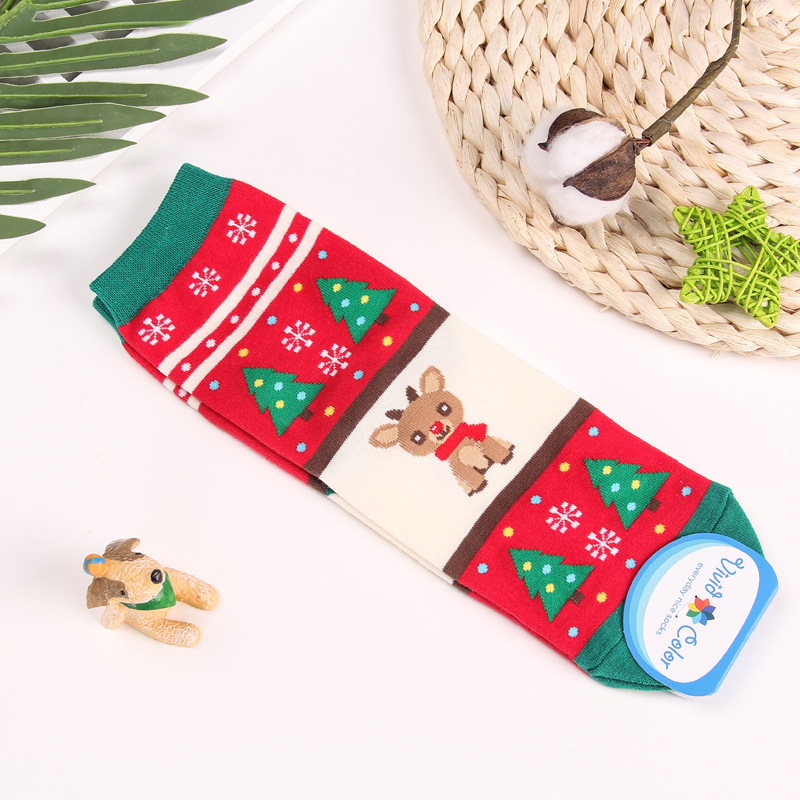 Title 4, New Years Socks for Autumn and Winter Christma...