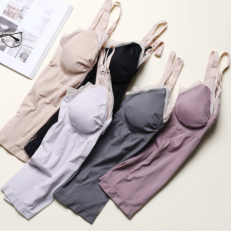 Title 5, Long Tank Top Bra For Maternity Nursing