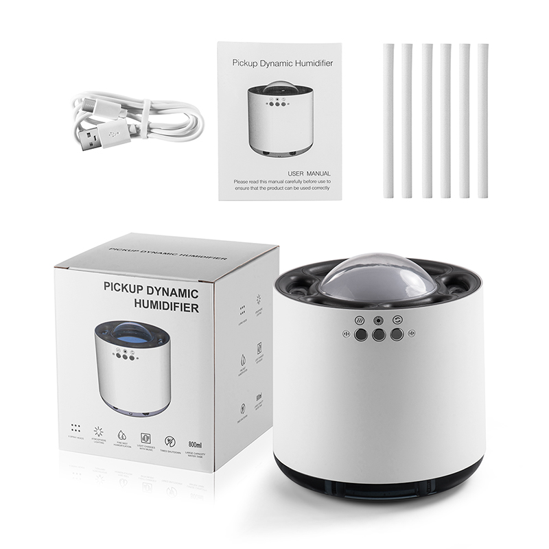 USB Sound Controlled Mist Colorful Led Lamp Humidifier