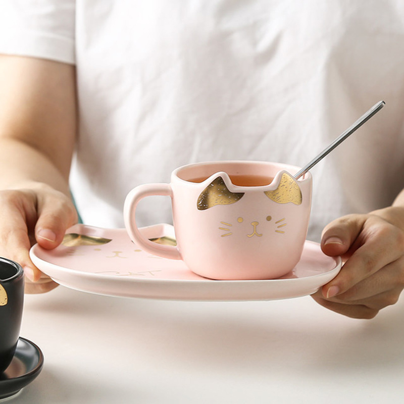 Title 2, Ceramic mug with tray