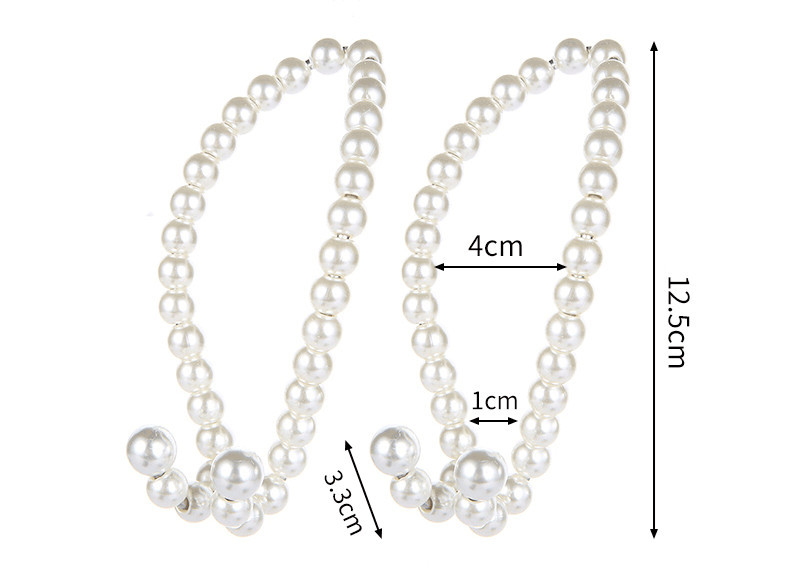 Title 2, Stainless Steel Multifunctional Pearl Car Hook