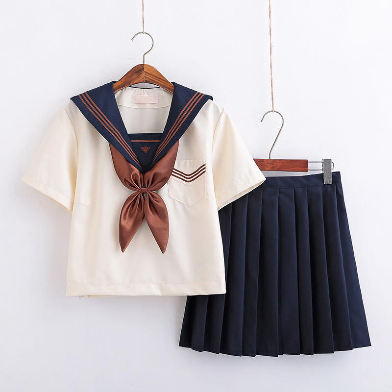 Title 4, Japanese Orthodox JK Uniform Soft Girl Universi...