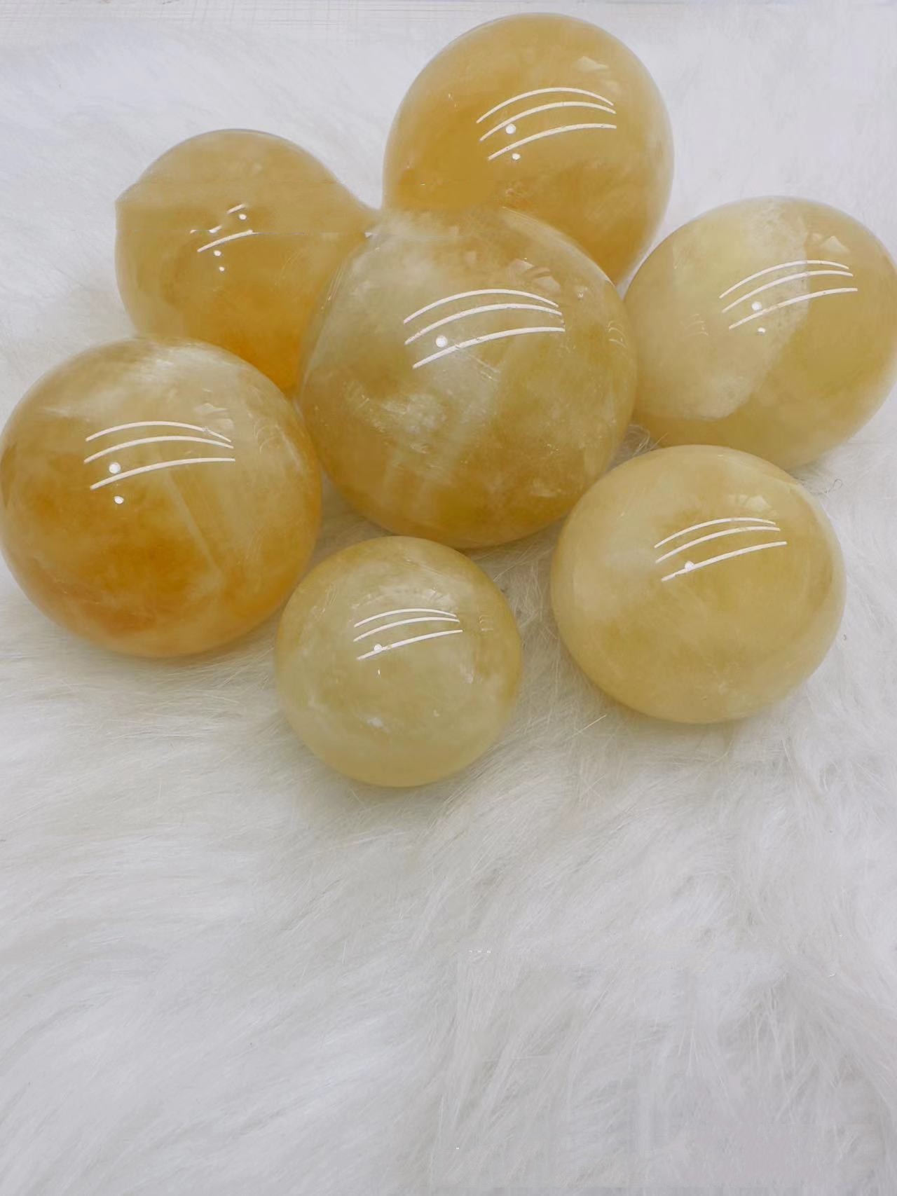 Title 2, Brazil Citrine Ball Home Office Decorations