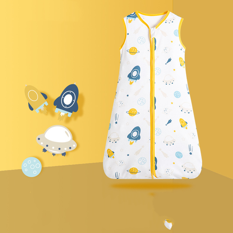 Summer Thin Sleeveless Baby Girl Anti-kick Quilt