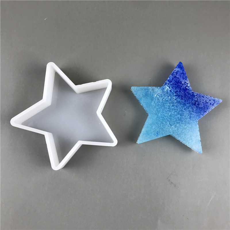 Title 16, Star Aromatherapy Plaster Candle Silicone Mold