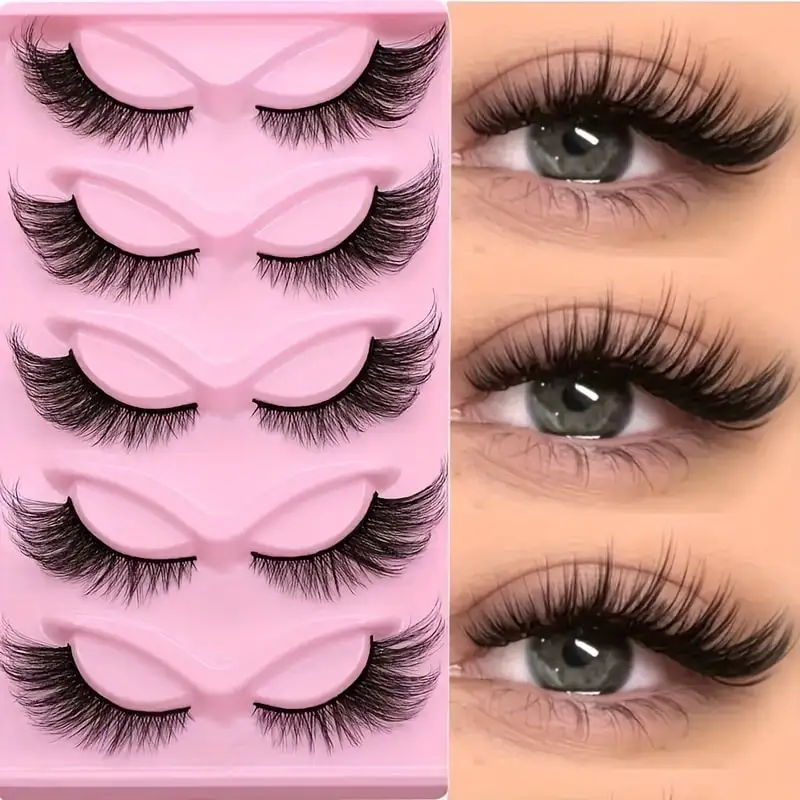 Cat Eye Eyelashes 3D Natural False Lashes