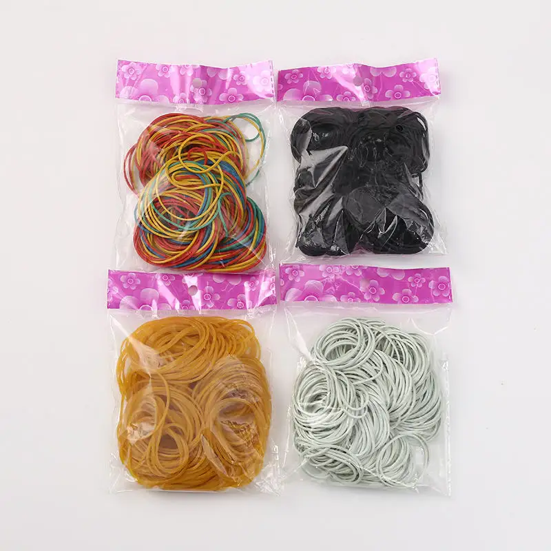 Wangxing Basics Assorted Color Rubber Bands Strong