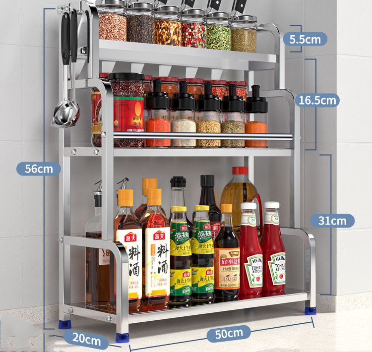 Title 7, Kitchen Seasoning Rack, Chopsticks, Knife Rack,...