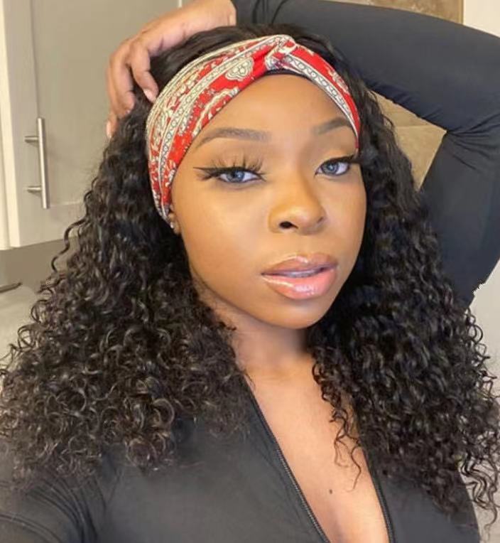 Европейский и американский женский платок, парик, повязка на голову из ледяного шелка